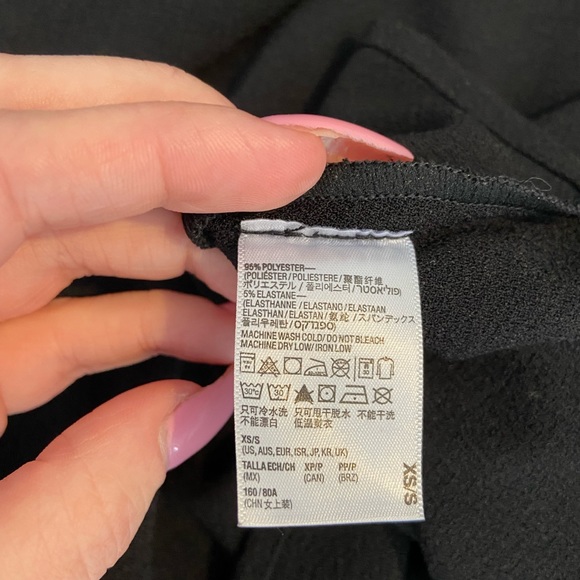 American Apparel Black Wrap Skirt - Picture 3 of 3